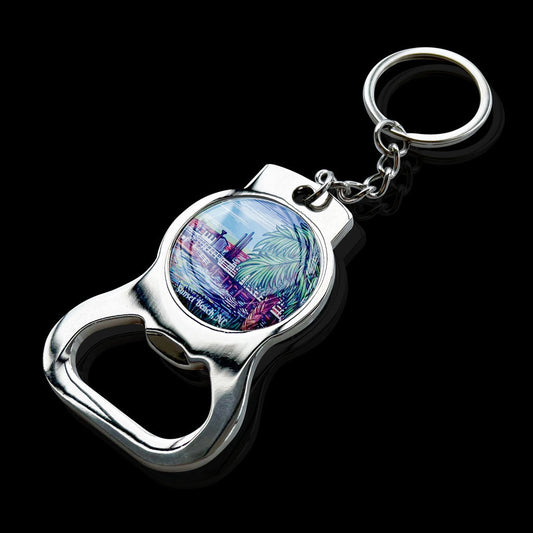 custom bottle opener keychain