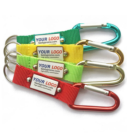 Custom Lanyard Keychains with Logo - Ideal for Promotions & Giveaways
