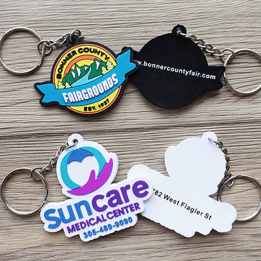 How Durable Are Soft PVC Rubber Keychains Compared to Other Materials?