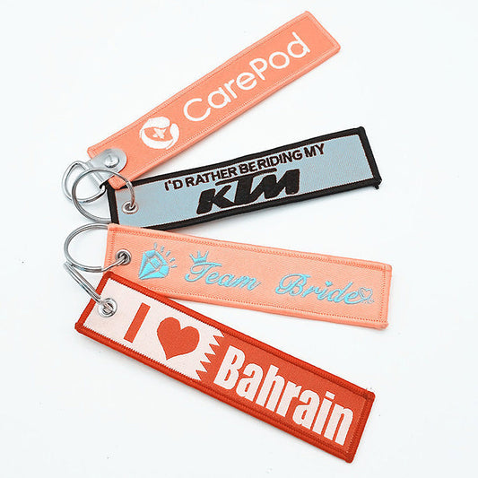 How to Design Custom Pull Before Flight Keychains with Your Logo?