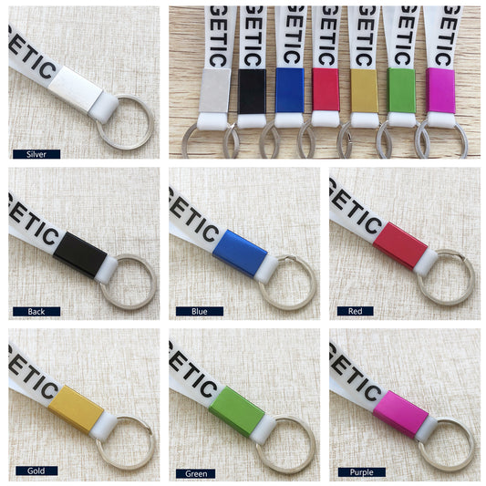 Custom Silicone Wristband Keychains