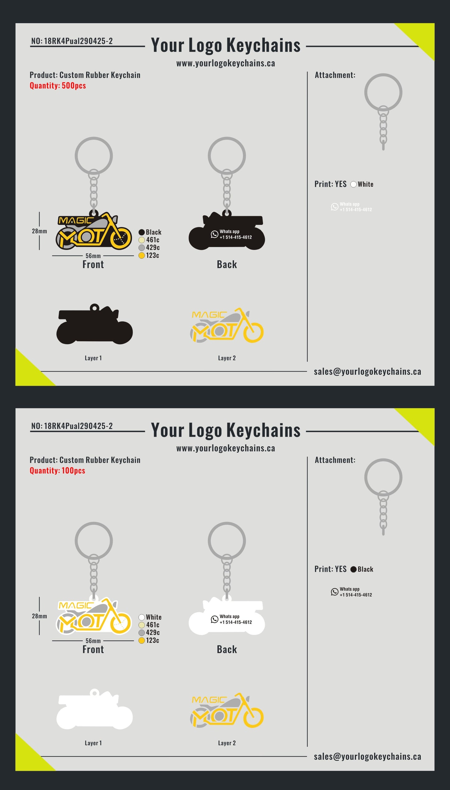 Custom Rubber Keychain-18RK4Paul290425