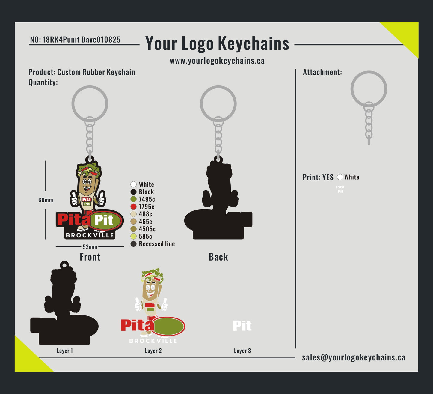 Custom Rubber Keychain-18RK4Punit Dave160725
