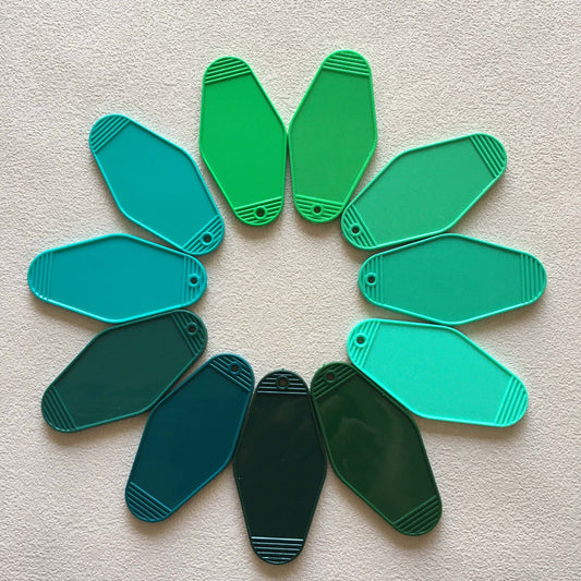 Custom Acrylic Motel Keychain