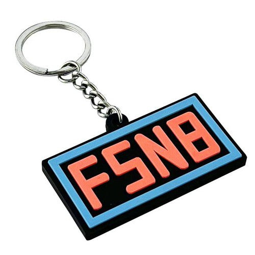Custom Rubber Keychain-Double Sided