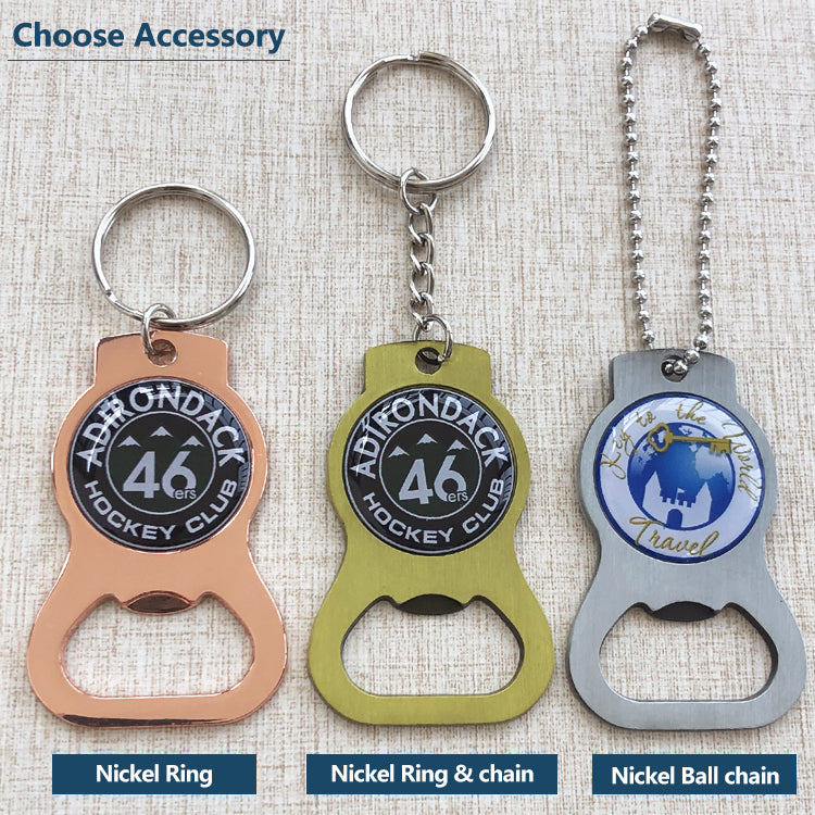 Custom Zinc Alloy Opener Keychains