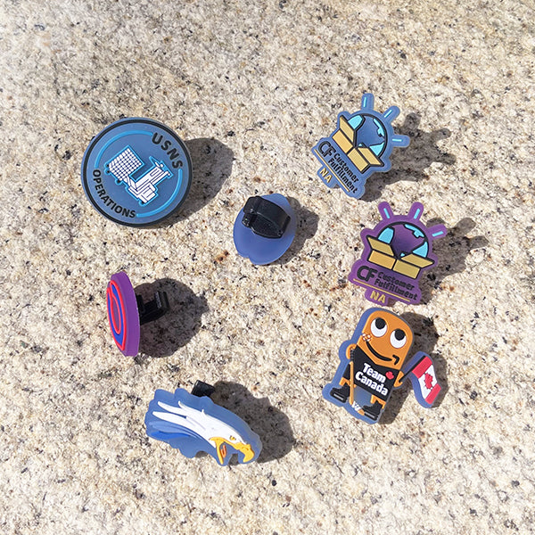 Custom UV Magic Shoelace Charms