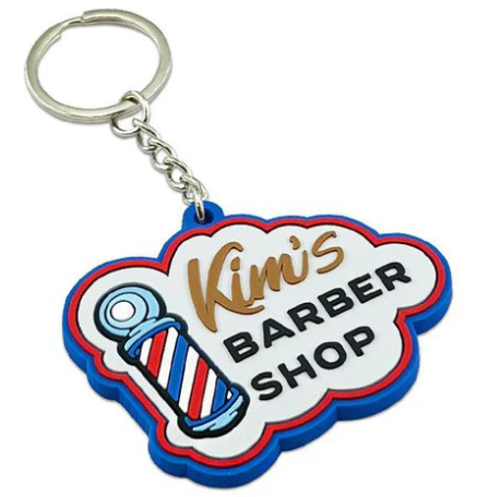 Custom 3D Rubber keychains