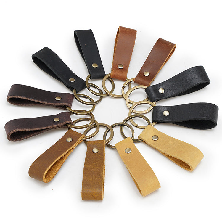 Custom Leather Key Tag