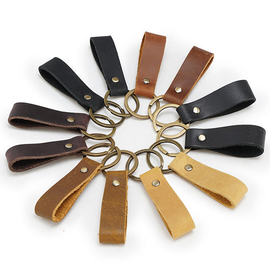 Custom Leather Key Tag