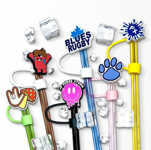 Custom Silicone Straw Caps