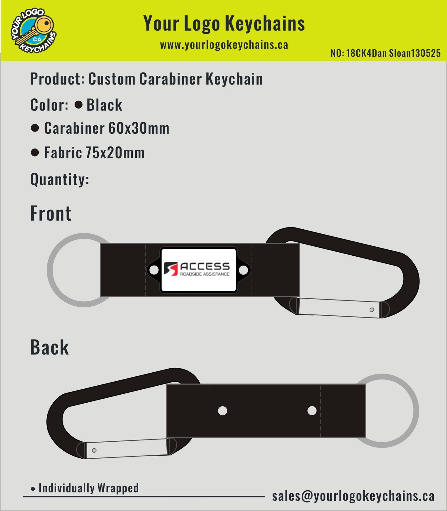 Custom Carabiner Keychains-18CK4Dan Sloan130525