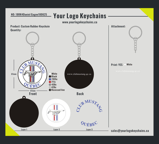 Custom rubber keychain-18RK4Daniel Gagne180625
