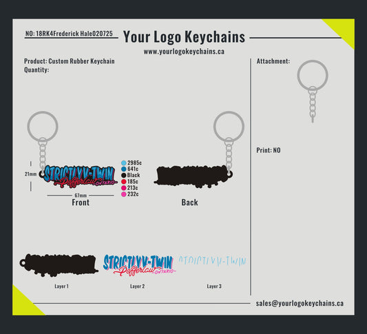Custom Rubber Keychain-18RK4Frederick Hale020725