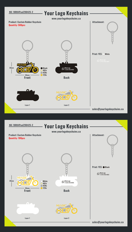 Custom Rubber Keychain-18RK4Paul290425