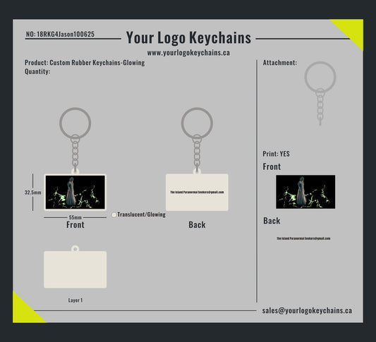 Custom Rubber Glowing Keychain-18RKG4Jason100625