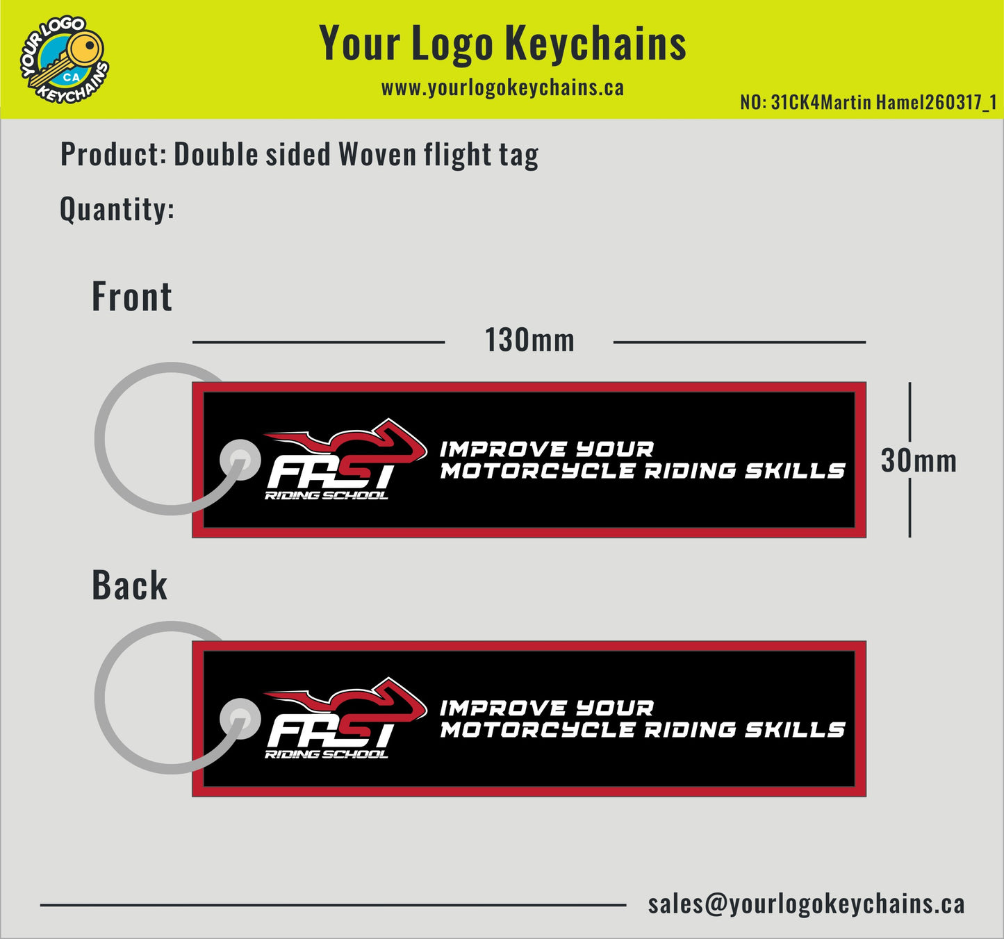 Custom Double-Sided Woven Flight Key Tag-31WKY4Martin Hamel260317
