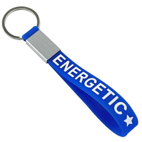 Custom Silicone Wristband Keychains