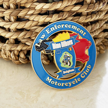 Custom Soft Enamel Metal Badge