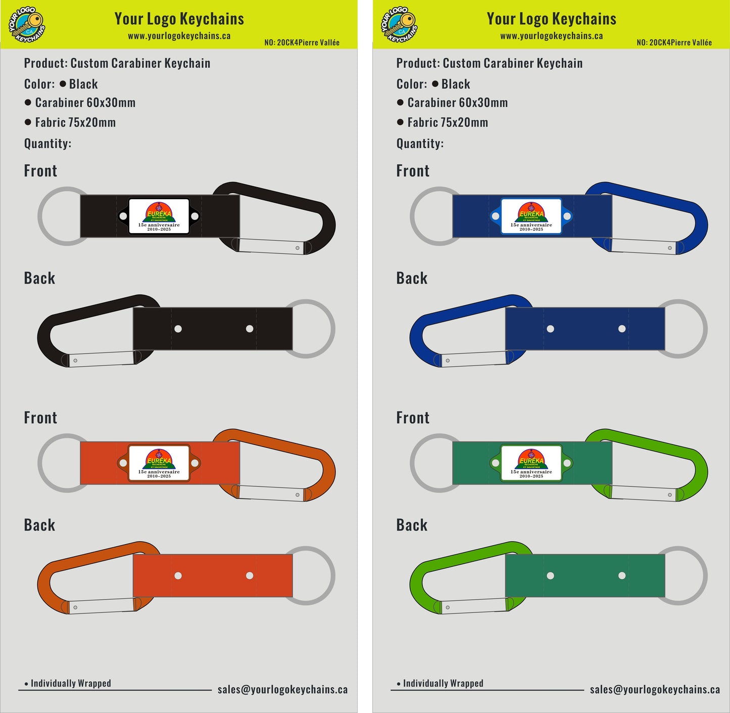Carabiner Keychain-20CK4Pierre Vallée251016