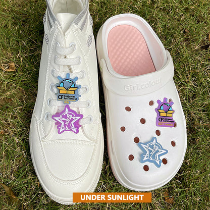 Custom UV Magic Versatile Shoe Charms