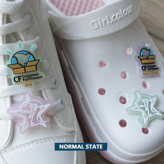 Custom UV Magic Versatile Shoe Charms