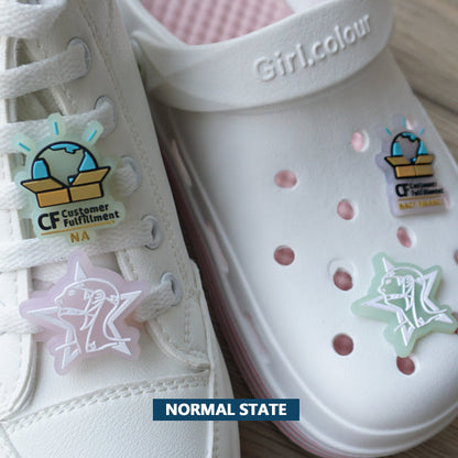 Custom UV Magic Versatile Shoe Charms