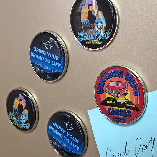 Custom Rounded Doming Fridge Magnet