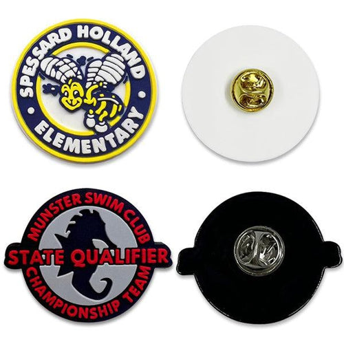 Custom 3D PVC Rubber Pin Badge