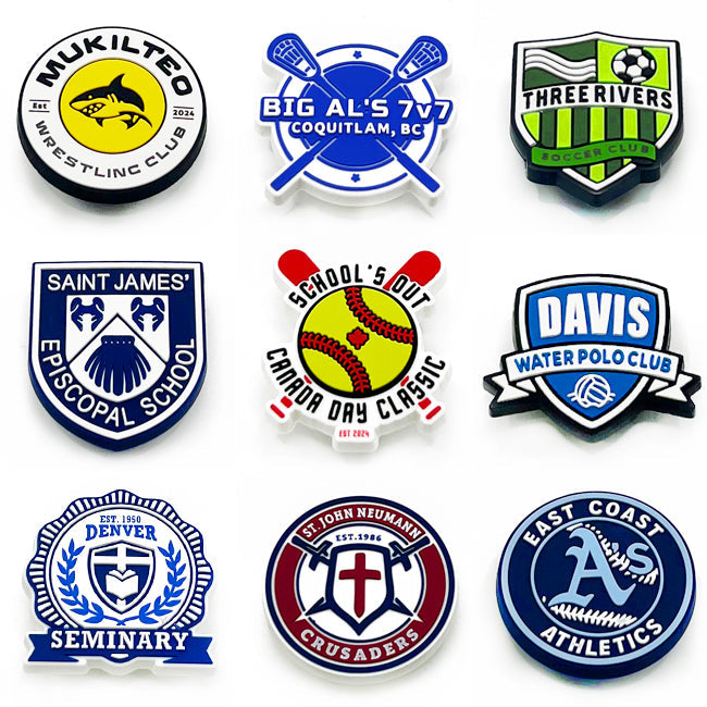 Custom 3D Rubber Clog Charms