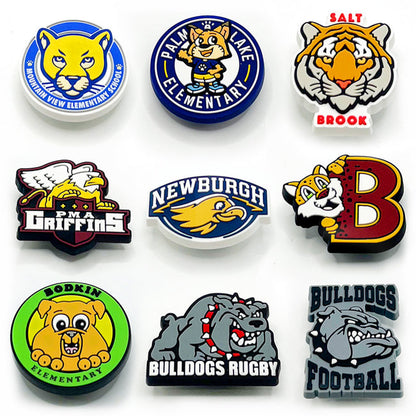 Custom 3D Rubber Clog Charms