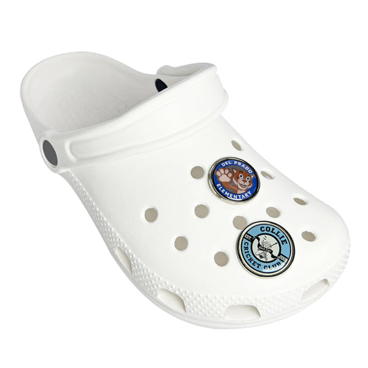 Custom Epoxy Metal Clog Charms