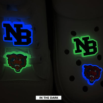 Custom Glow-in-the-Dark Versatile Shoe Charms