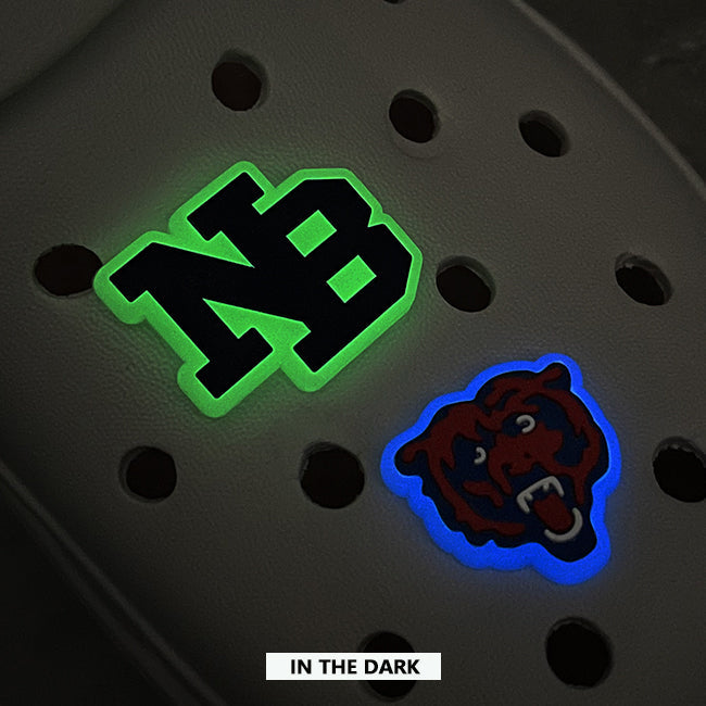 Custom Glow-in-the-Dark Versatile Shoe Charms