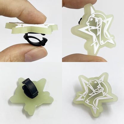 Custom Glow-in-the-Dark Shoelace Charms