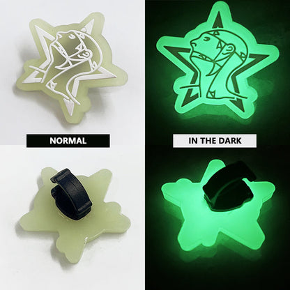 Custom Glow-in-the-Dark Shoelace Charms