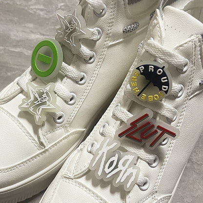 Custom Glow-in-the-Dark Shoelace Charms