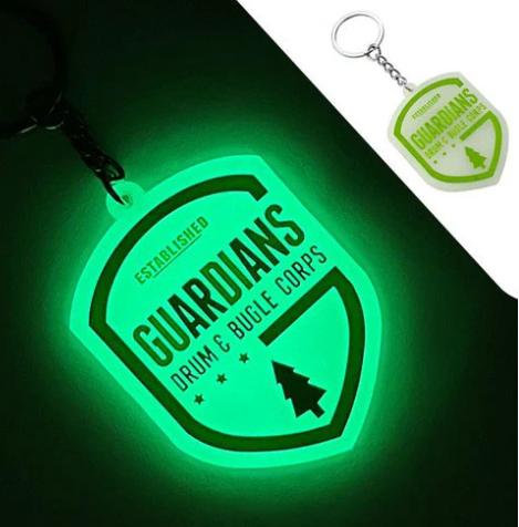Custom Glow-in-the-Dark 3D Rubber Keychains