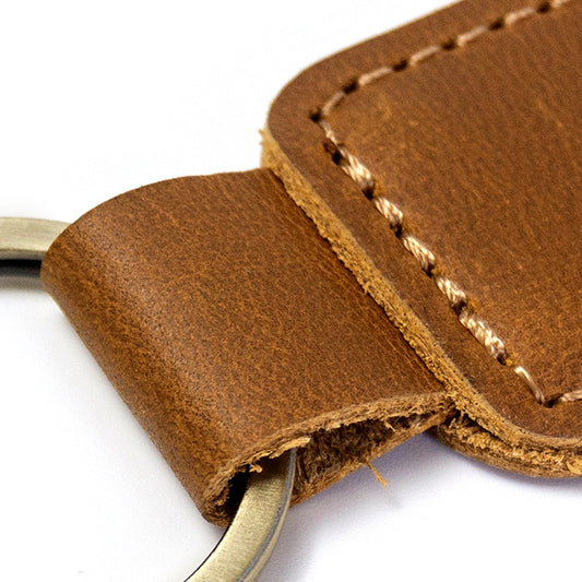 Custom Leather Keychain-Rectangular