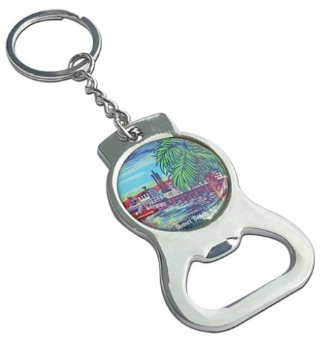 Custom Zinc Alloy Opener Keychains