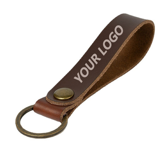 Custom Leather Key Tag