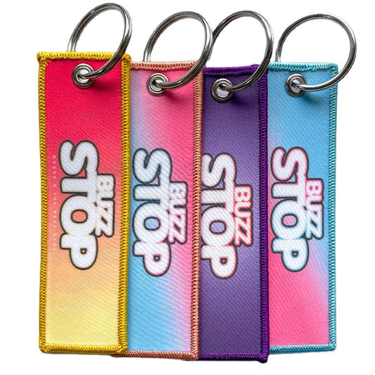 Double-Sided Custom Flight Tag Keychain-Print